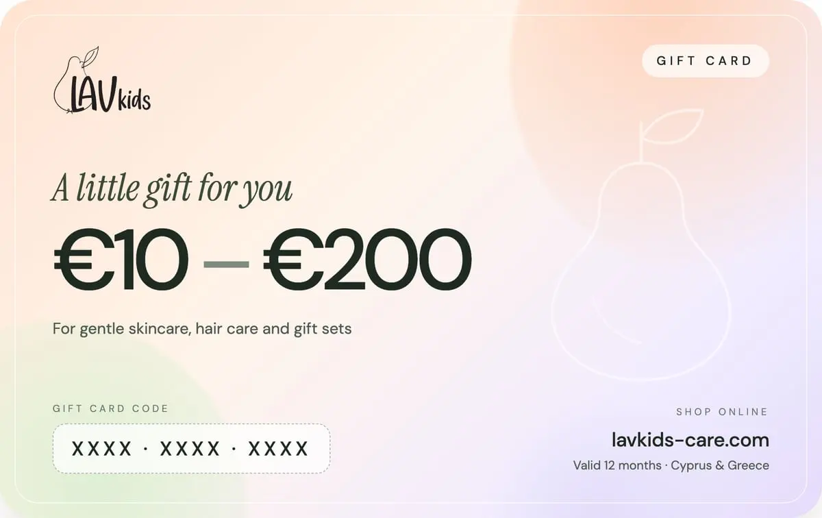 LavKids gift card, from €10 to €200